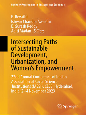 cover image of Intersecting Paths of Sustainable Development, Urbanization, and Women's Empowerment